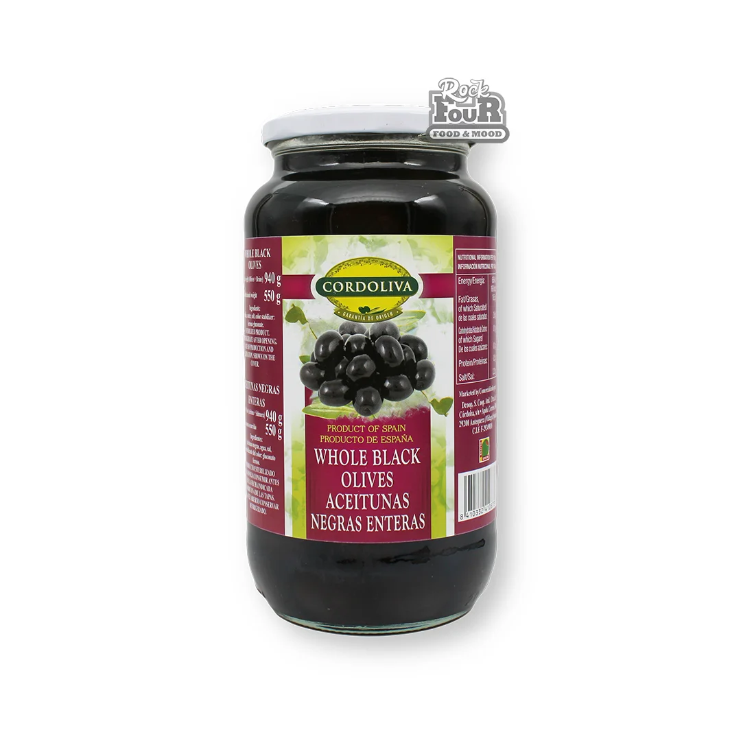 Black olive "Cordiliva" with peas 940g